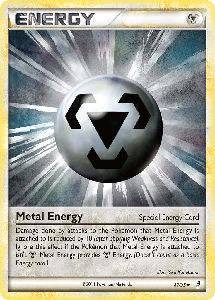 Metal Energy (87/95) [HeartGold & SoulSilver: Call of Legends] | Jomio and Rueliete's Cards and Comics