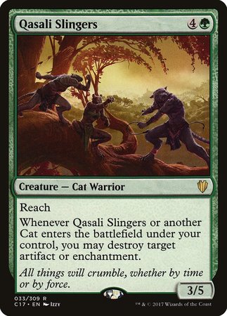 Qasali Slingers [Commander 2017] | Jomio and Rueliete's Cards and Comics