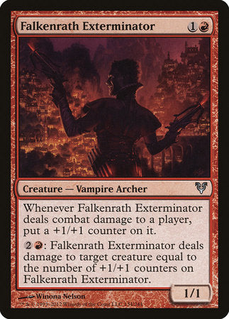 Falkenrath Exterminator [Avacyn Restored] | Jomio and Rueliete's Cards and Comics