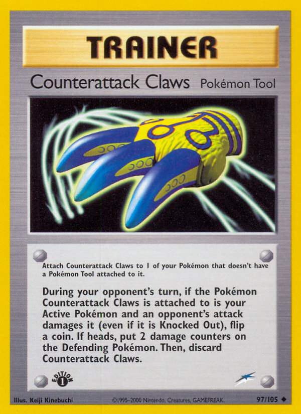 Counterattack Claws (97/105) [Neo Destiny 1st Edition] | Jomio and Rueliete's Cards and Comics