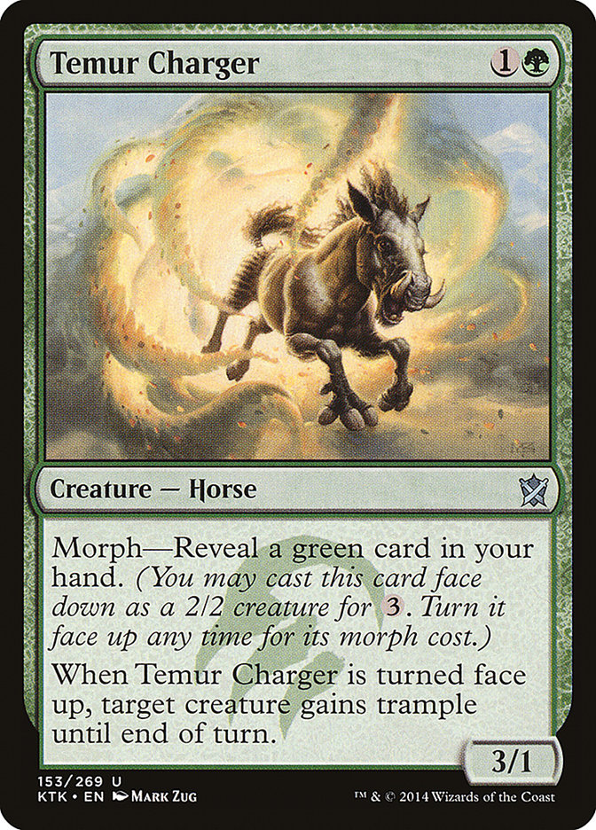 Temur Charger [Khans of Tarkir] | Jomio and Rueliete's Cards and Comics