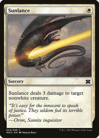 Sunlance [Modern Masters 2015] | Jomio and Rueliete's Cards and Comics
