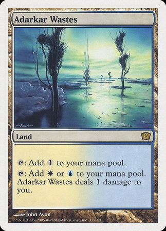 Adarkar Wastes [Ninth Edition] | Jomio and Rueliete's Cards and Comics