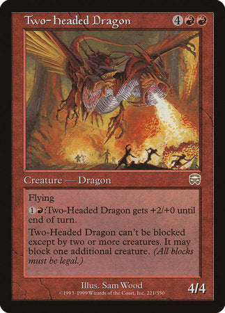 Two-Headed Dragon [Mercadian Masques] | Jomio and Rueliete's Cards and Comics