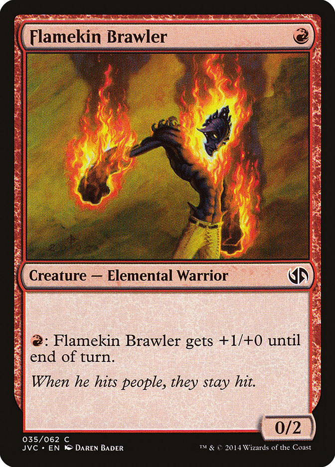 Flamekin Brawler [Duel Decks Anthology] | Jomio and Rueliete's Cards and Comics