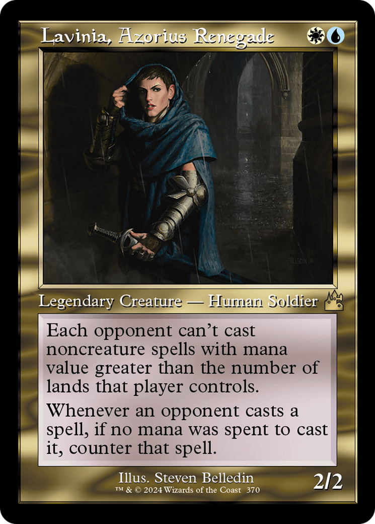 Lavinia, Azorius Renegade (Retro Frame) [Ravnica Remastered] | Jomio and Rueliete's Cards and Comics