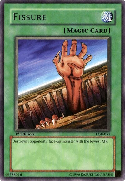 Fissure [LOB-057] Rare | Jomio and Rueliete's Cards and Comics
