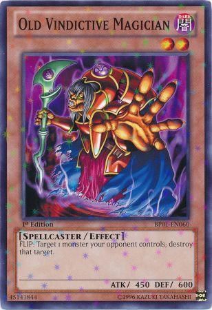 Old Vindictive Magician [BP01-EN060] Starfoil Rare | Jomio and Rueliete's Cards and Comics