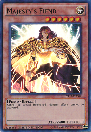 Majesty's Fiend [CT12-EN004] Super Rare | Jomio and Rueliete's Cards and Comics