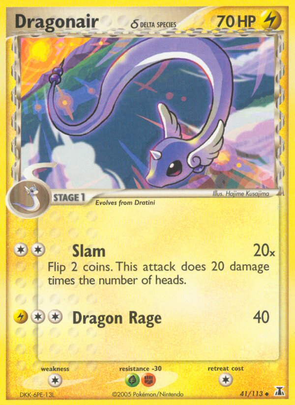 Dragonair (41/113) (Delta Species) [EX: Delta Species] | Jomio and Rueliete's Cards and Comics