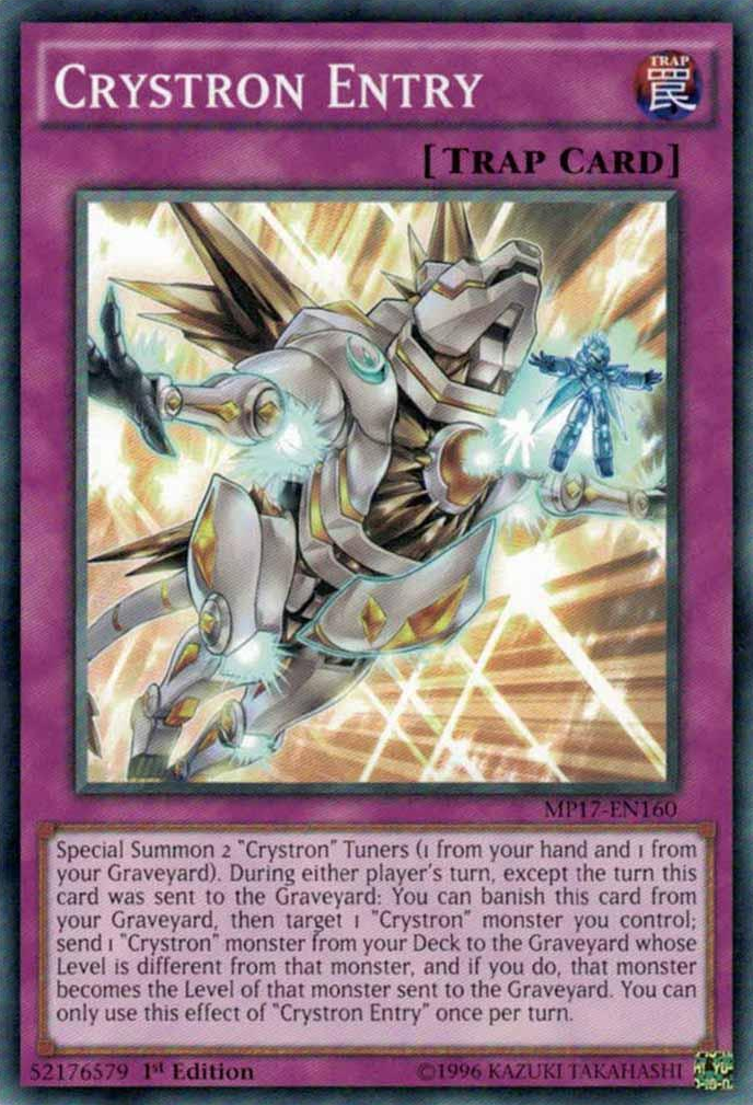 Crystron Entry [MP17-EN160] Common | Jomio and Rueliete's Cards and Comics