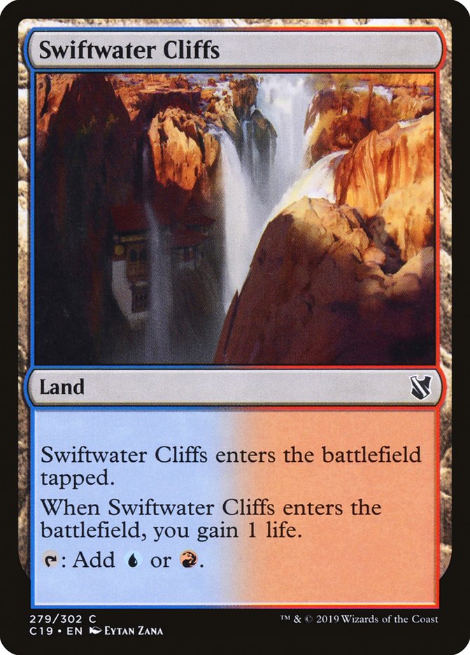 Swiftwater Cliffs [Commander 2019] | Jomio and Rueliete's Cards and Comics
