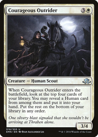 Courageous Outrider [Eldritch Moon] | Jomio and Rueliete's Cards and Comics