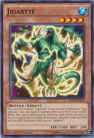 Jigabyte [SECE-EN034] Common | Jomio and Rueliete's Cards and Comics