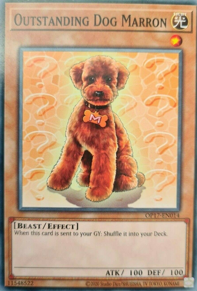 Outstanding Dog Marron [OP17-EN014] Common | Jomio and Rueliete's Cards and Comics