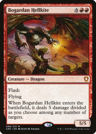 Bogardan Hellkite [Commander Anthology Volume II] | Jomio and Rueliete's Cards and Comics