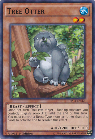 Tree Otter [BP03-EN062] Common | Jomio and Rueliete's Cards and Comics
