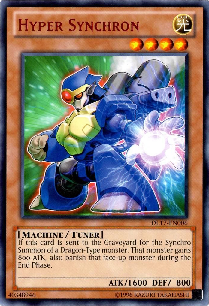 Hyper Synchron (Red) [DL17-EN006] Rare | Jomio and Rueliete's Cards and Comics