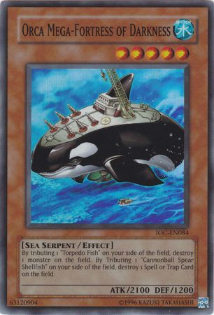 Orca Mega-Fortress of Darkness [IOC-EN084] Super Rare | Jomio and Rueliete's Cards and Comics