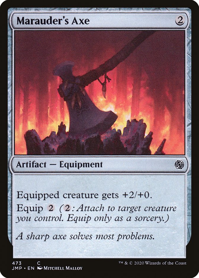 Marauder's Axe [Jumpstart] | Jomio and Rueliete's Cards and Comics