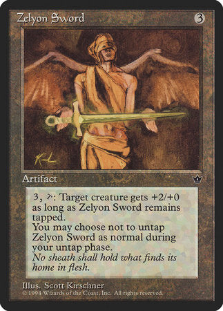 Zelyon Sword [Fallen Empires] | Jomio and Rueliete's Cards and Comics