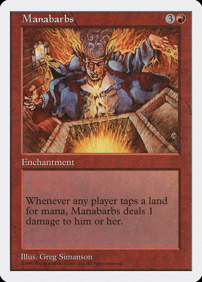 Manabarbs [Fifth Edition] | Jomio and Rueliete's Cards and Comics