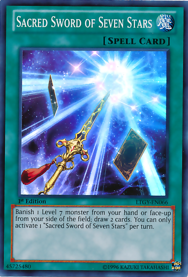Sacred Sword of Seven Stars [LTGY-EN066] Super Rare | Jomio and Rueliete's Cards and Comics