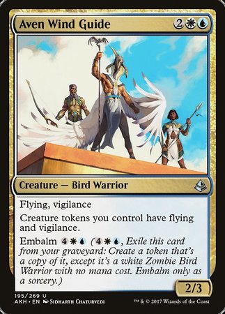 Aven Wind Guide [Amonkhet] | Jomio and Rueliete's Cards and Comics