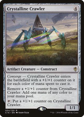 Crystalline Crawler [Commander 2016] | Jomio and Rueliete's Cards and Comics