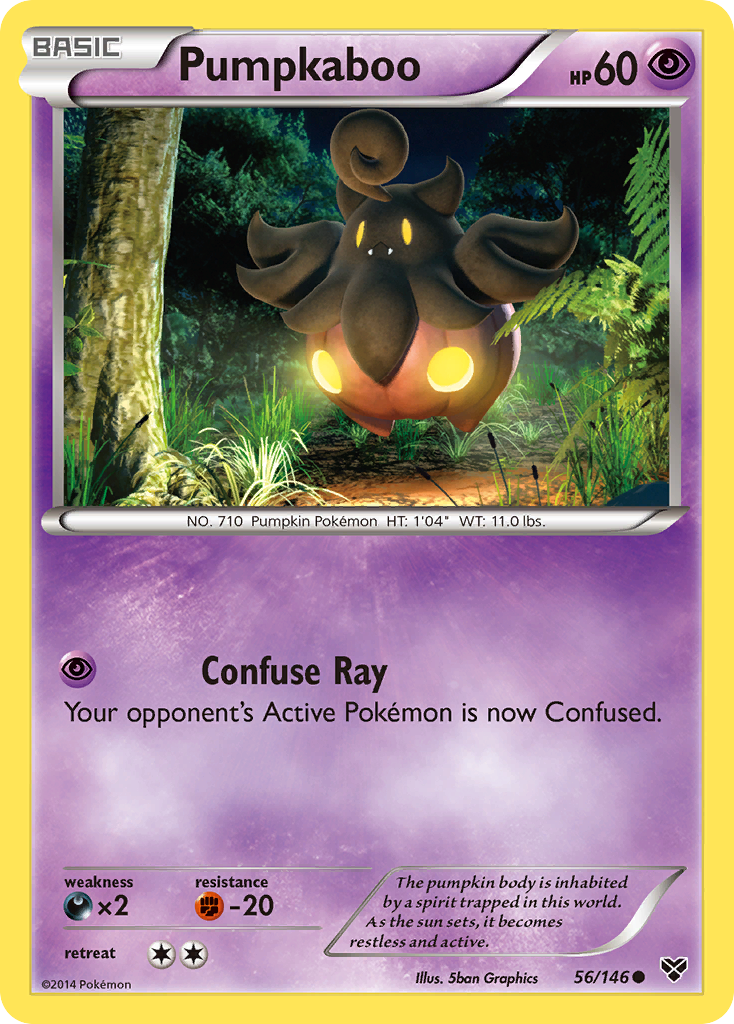 Pumpkaboo (56/146) [XY: Base Set] | Jomio and Rueliete's Cards and Comics
