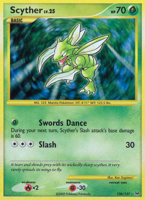 Scyther (130/127) [Platinum: Base Set] | Jomio and Rueliete's Cards and Comics