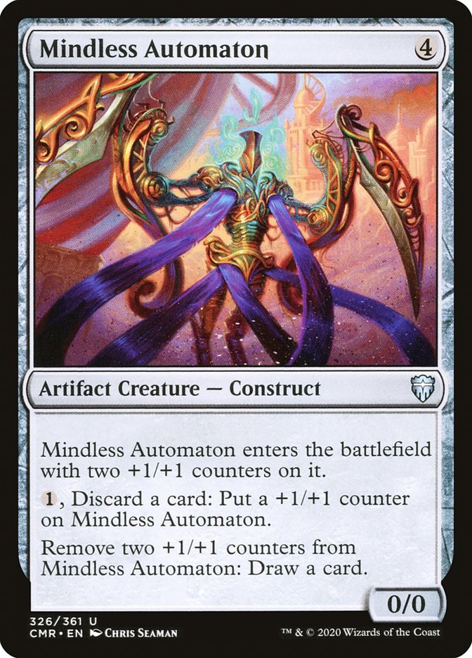 Mindless Automaton [Commander Legends] | Jomio and Rueliete's Cards and Comics