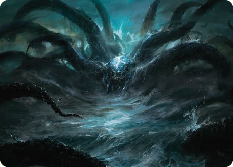 The Watcher in the Water Art Card [The Lord of the Rings: Tales of Middle-earth Art Series] | Jomio and Rueliete's Cards and Comics
