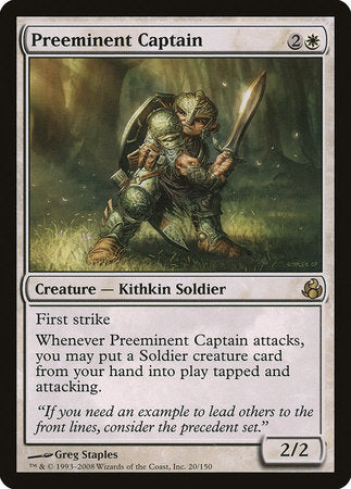 Preeminent Captain [Morningtide] | Jomio and Rueliete's Cards and Comics
