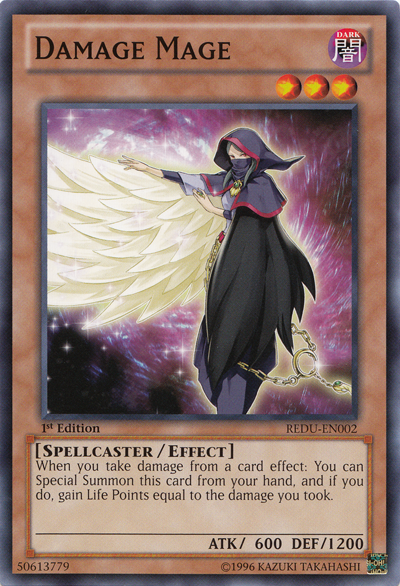 Damage Mage [REDU-EN002] Common | Jomio and Rueliete's Cards and Comics