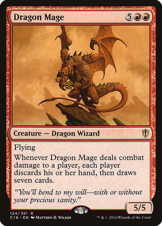 Dragon Mage [Commander 2016] | Jomio and Rueliete's Cards and Comics