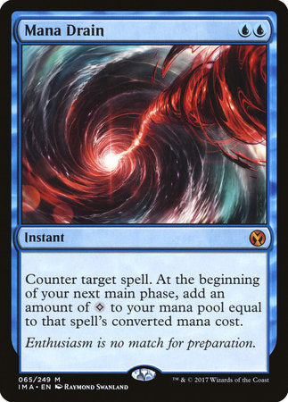 Mana Drain [Iconic Masters] | Jomio and Rueliete's Cards and Comics