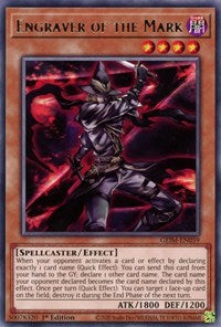 Engraver of the Mark [GEIM-EN059] Rare | Jomio and Rueliete's Cards and Comics