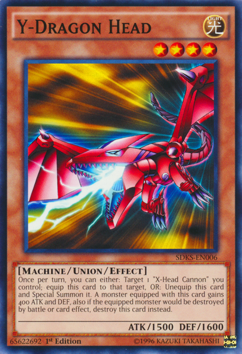 Y-Dragon Head [SDKS-EN006] Common | Jomio and Rueliete's Cards and Comics