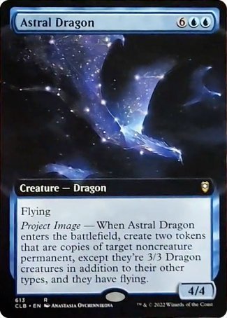 Astral Dragon (Extended Art) [Commander Legends: Battle for Baldur's Gate] | Jomio and Rueliete's Cards and Comics