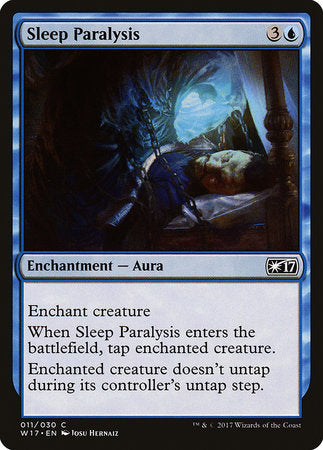 Sleep Paralysis [Welcome Deck 2017] | Jomio and Rueliete's Cards and Comics
