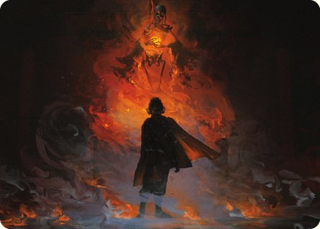 Pippin, Guard of the Citadel Art Card [The Lord of the Rings: Tales of Middle-earth Art Series] | Jomio and Rueliete's Cards and Comics