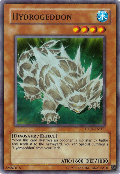Hydrogeddon [CP04-EN005] Super Rare | Jomio and Rueliete's Cards and Comics
