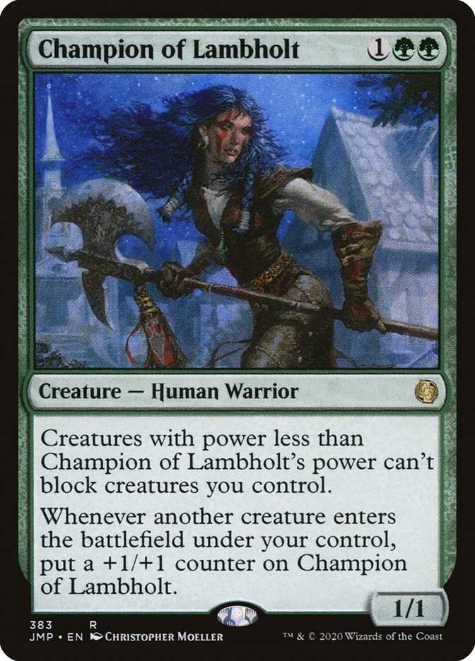 Champion of Lambholt [Jumpstart] | Jomio and Rueliete's Cards and Comics
