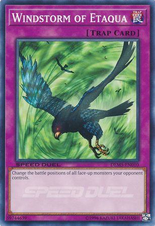 Windstorm of Etaqua [DEM5-EN010] Common | Jomio and Rueliete's Cards and Comics