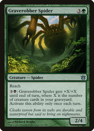 Graverobber Spider [Born of the Gods] | Jomio and Rueliete's Cards and Comics