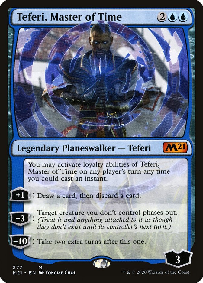 Teferi, Master of Time (277) [Core Set 2021] | Jomio and Rueliete's Cards and Comics
