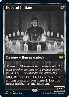 Hopeful Initiate [Innistrad: Double Feature] | Jomio and Rueliete's Cards and Comics
