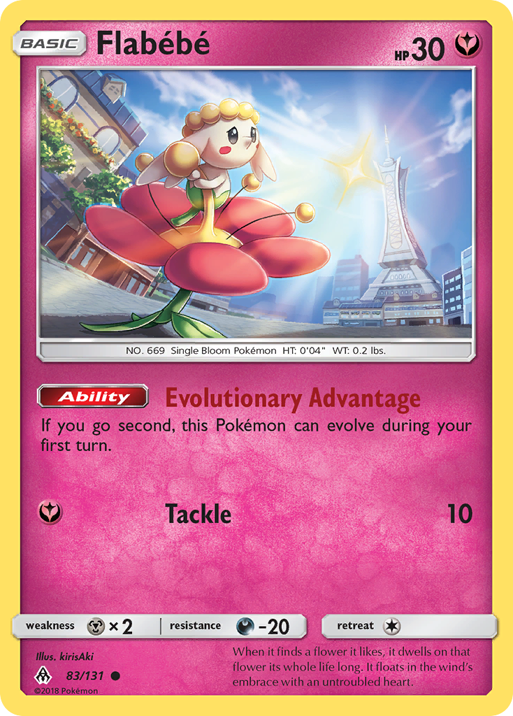 Flabebe (83/131) [Sun & Moon: Forbidden Light] | Jomio and Rueliete's Cards and Comics
