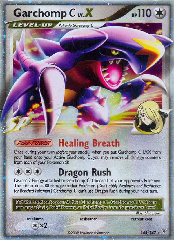 Garchomp C LV.X (145/147) [Platinum: Supreme Victors] | Jomio and Rueliete's Cards and Comics